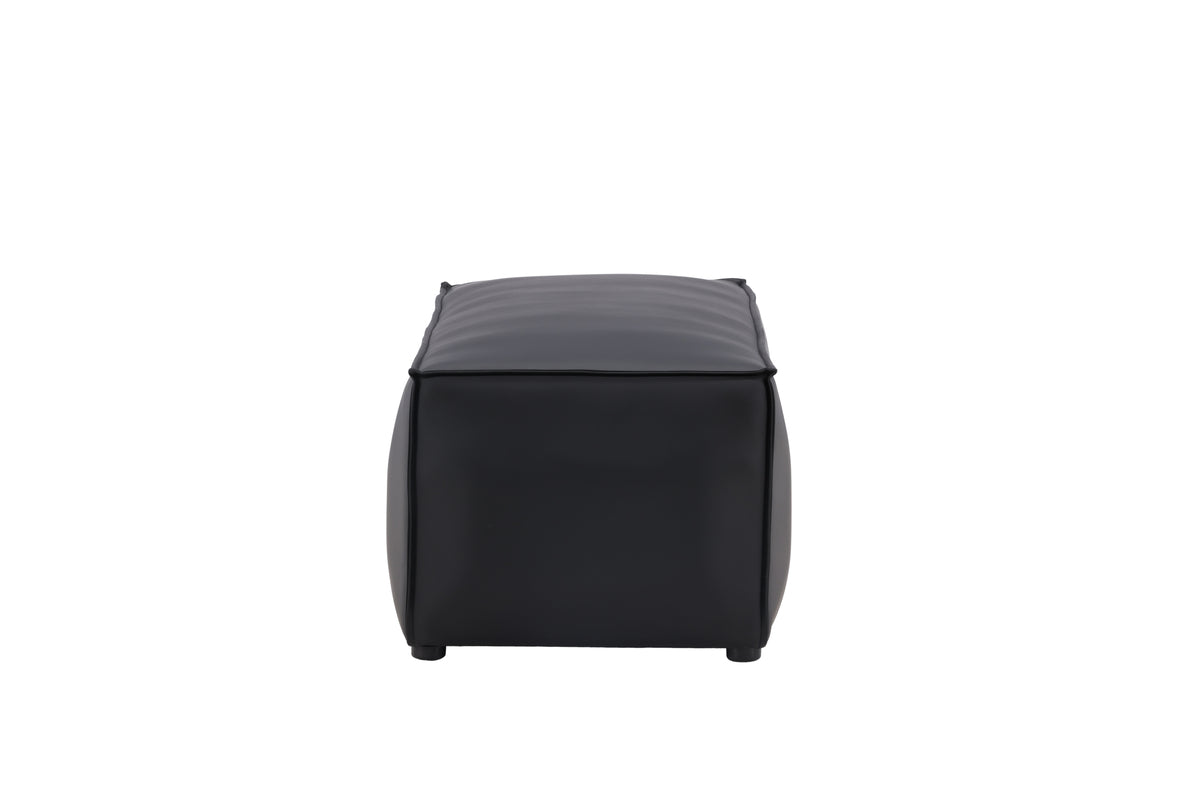 Palermo Pouf 119 x 47 x 59 Black