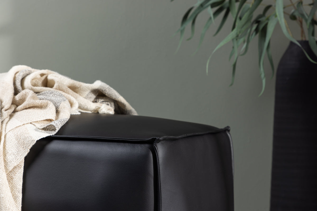 Palermo Pouf 119 x 47 x 59 Black