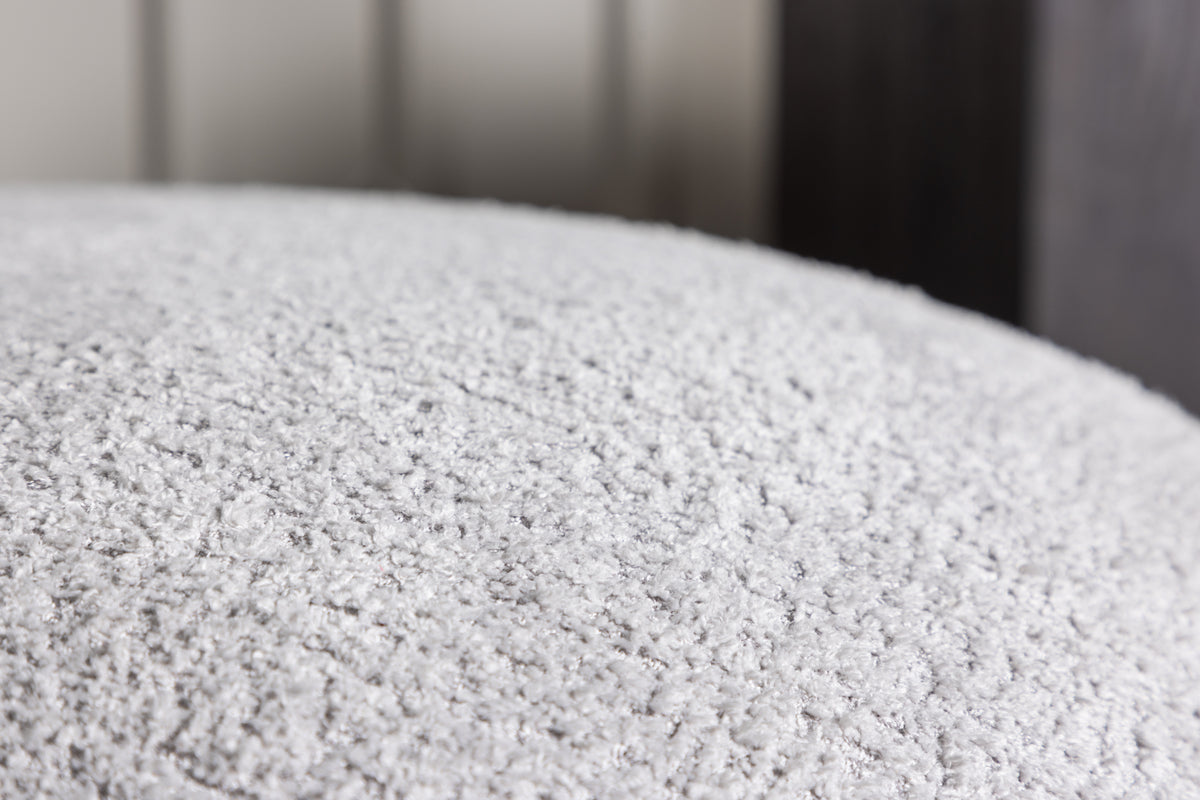 Bologna Pouf 74 x 40 x 74 Light Grey