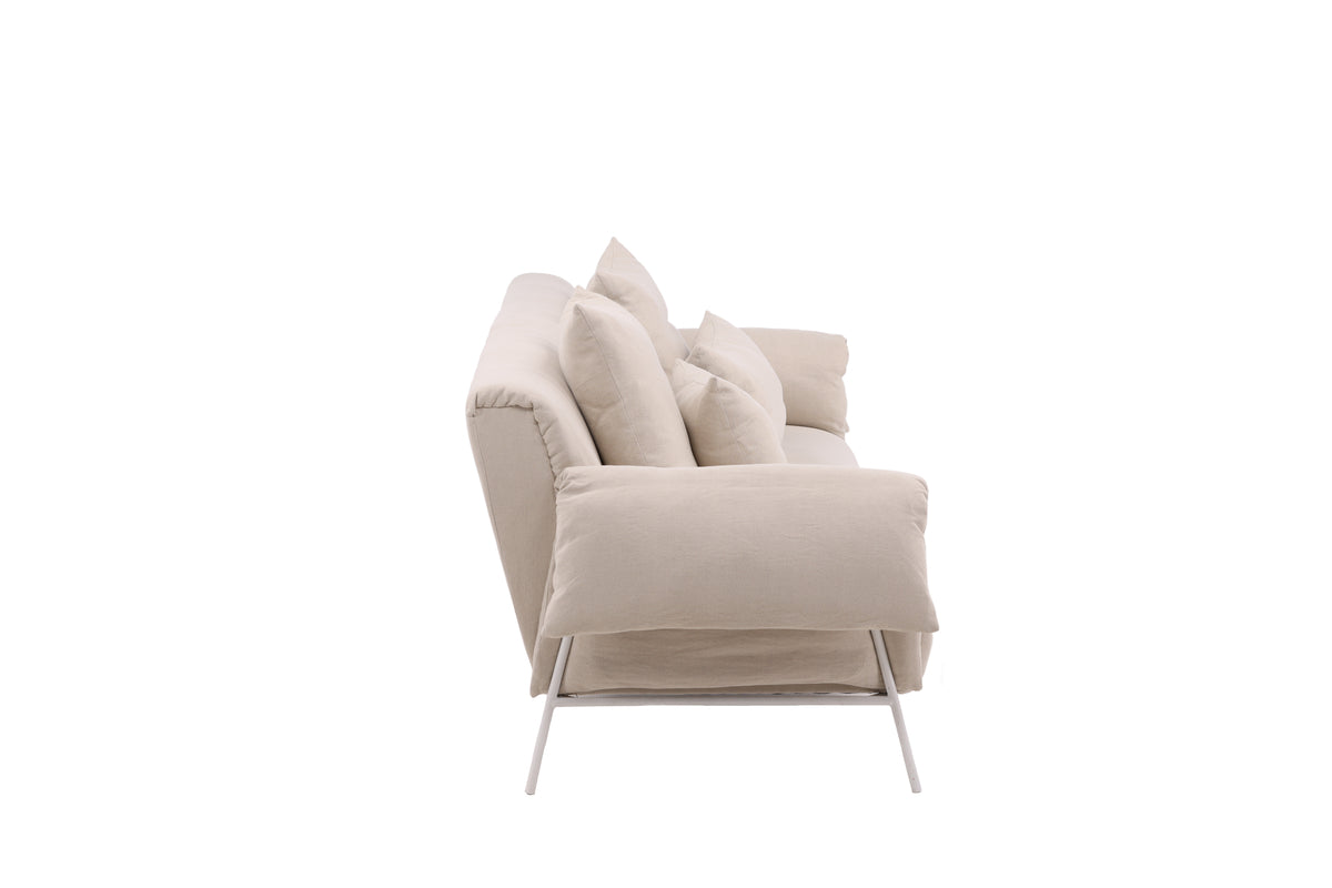 3-sits soffor Beige