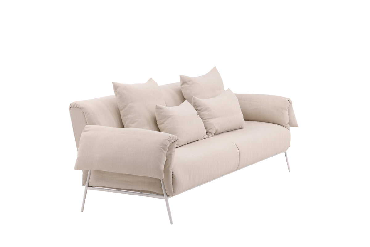 3-sits soffor Beige