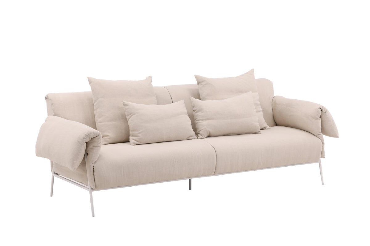 3-sits soffor Beige