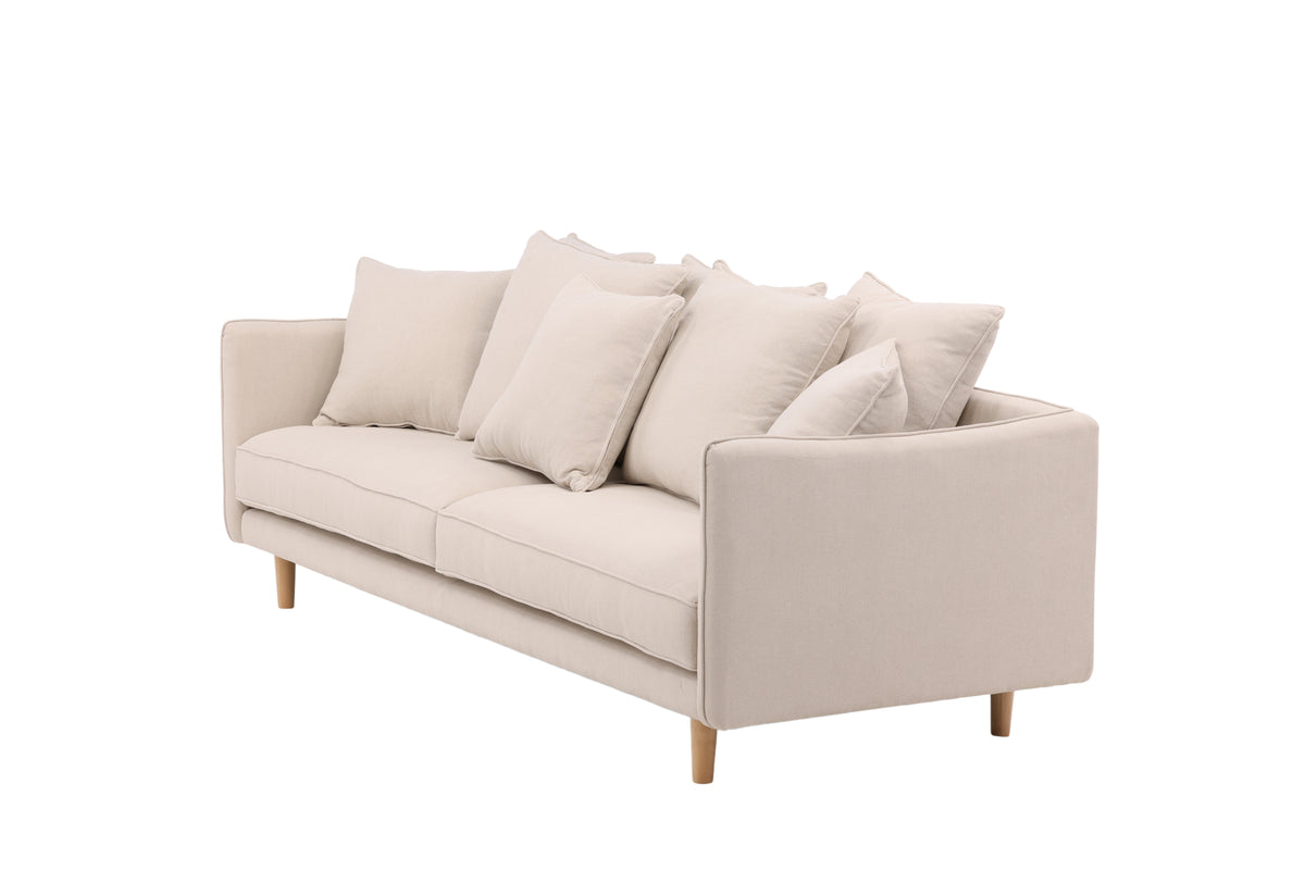 3-sits soffor Beige