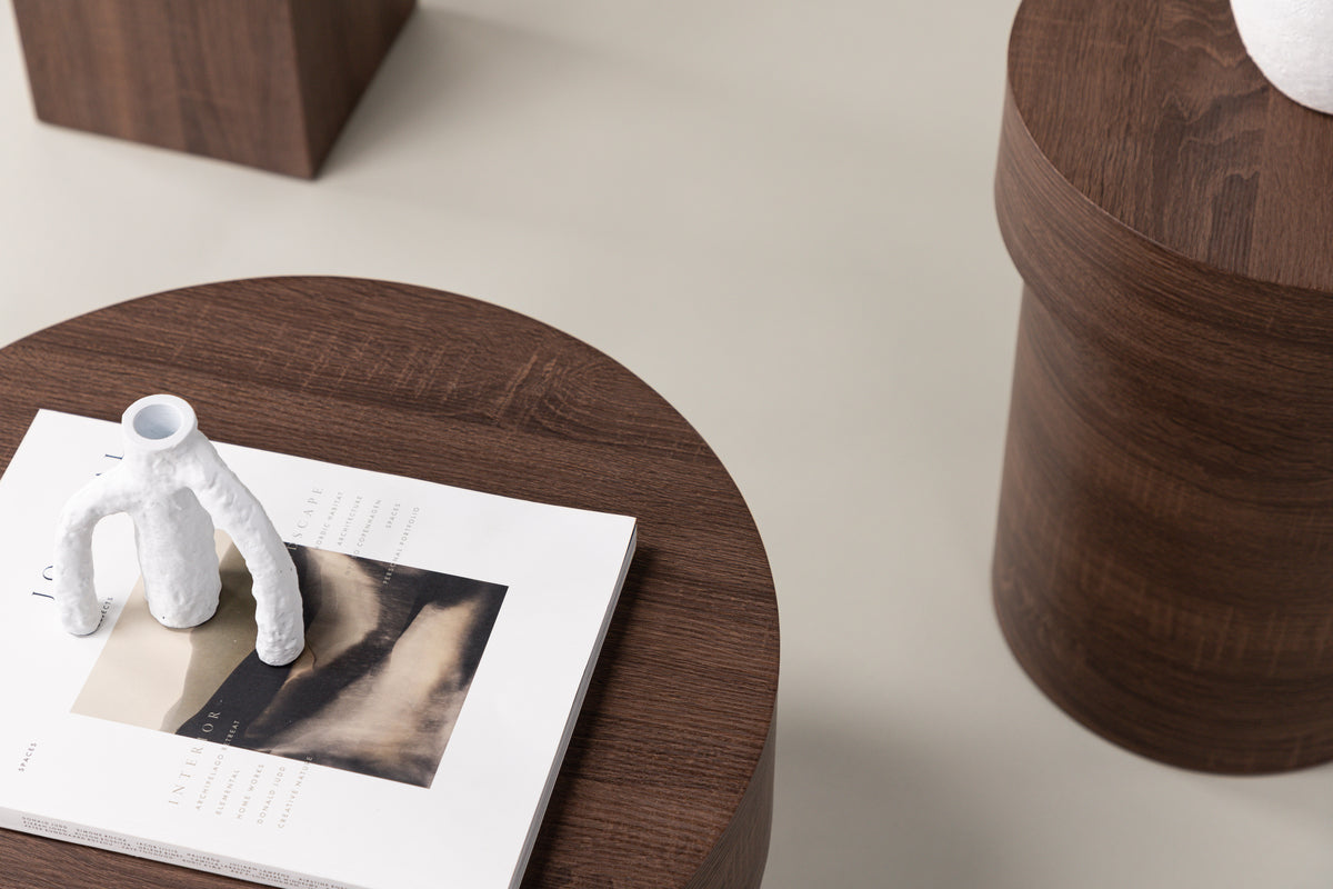 Malung Side Table ⌀50 Brown
