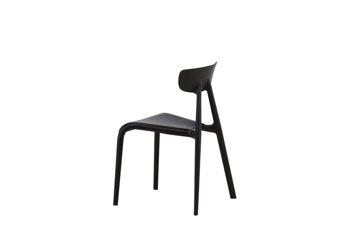 Dining chairs 2-pack Black