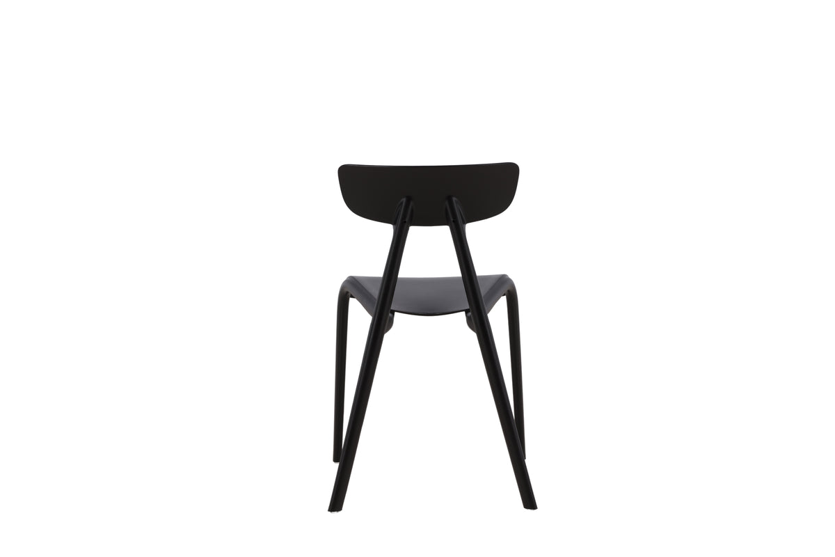Dining chairs 2-pack Black