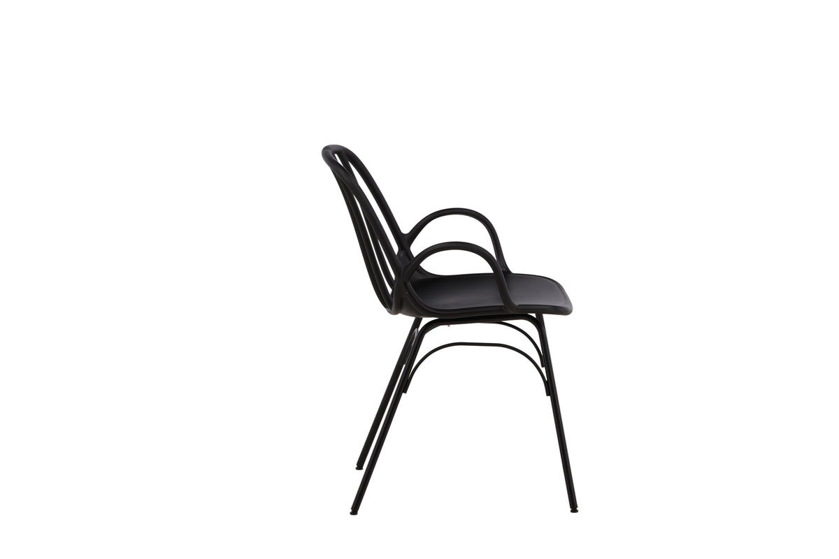 Dyrön Dining Chair 2-pack Black