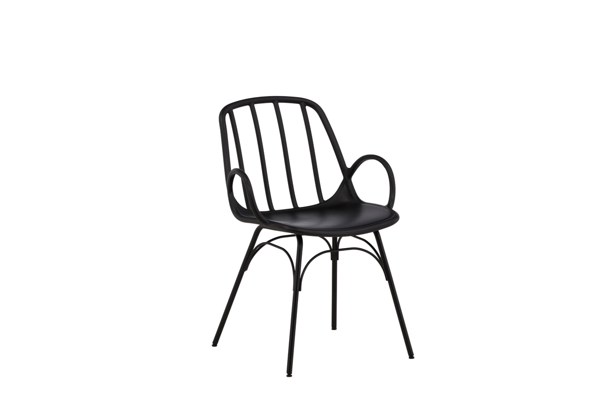 Dyrön Dining Chair 2-pack Black