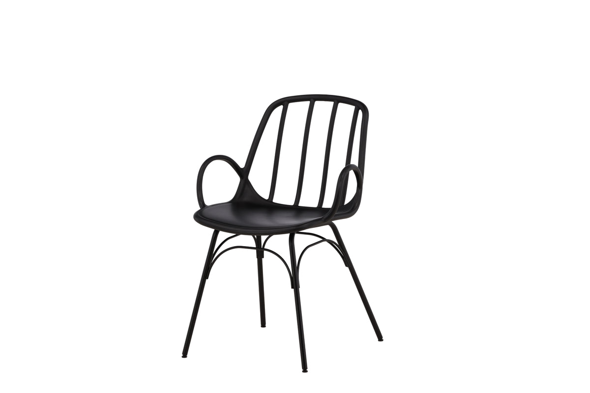 Dyrön Dining Chair 2-pack Black