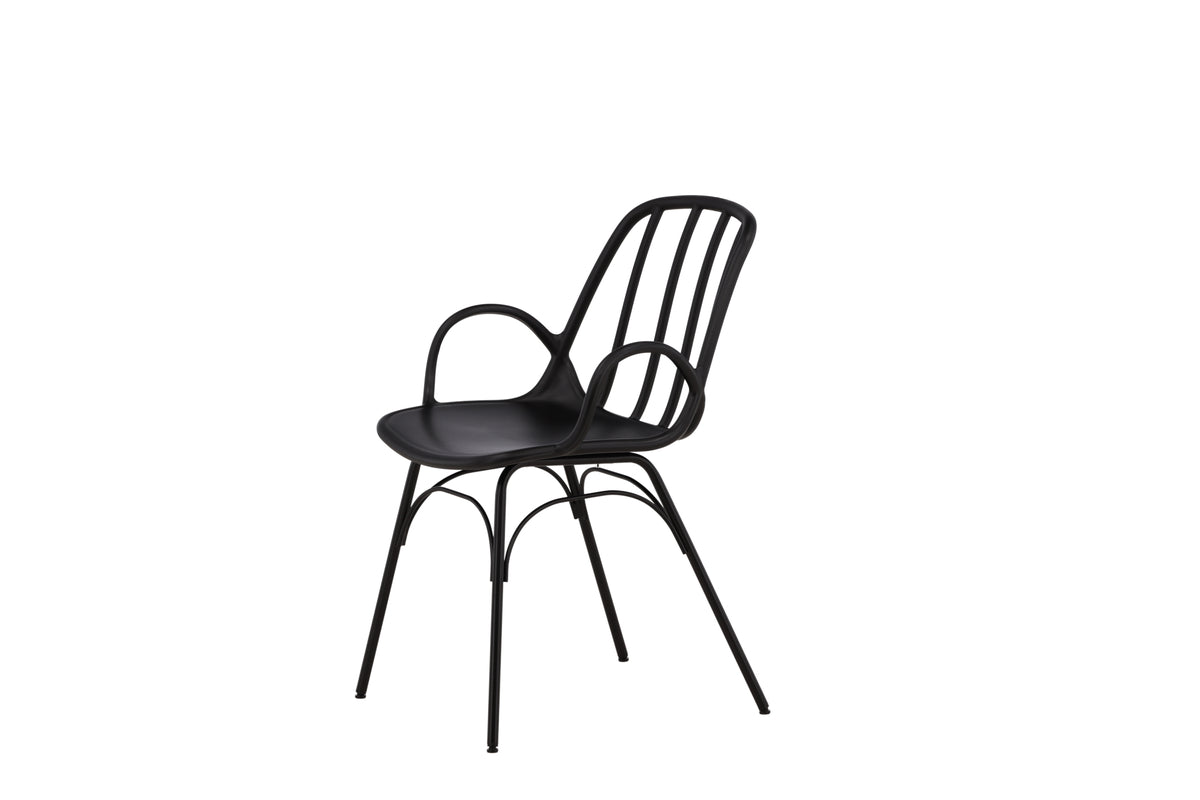 Dyrön Dining Chair 2-pack Black