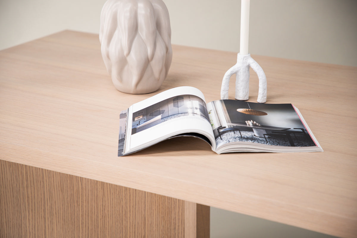 Bassholmen Rectangular Dining Table 240 x 100 Whitewash