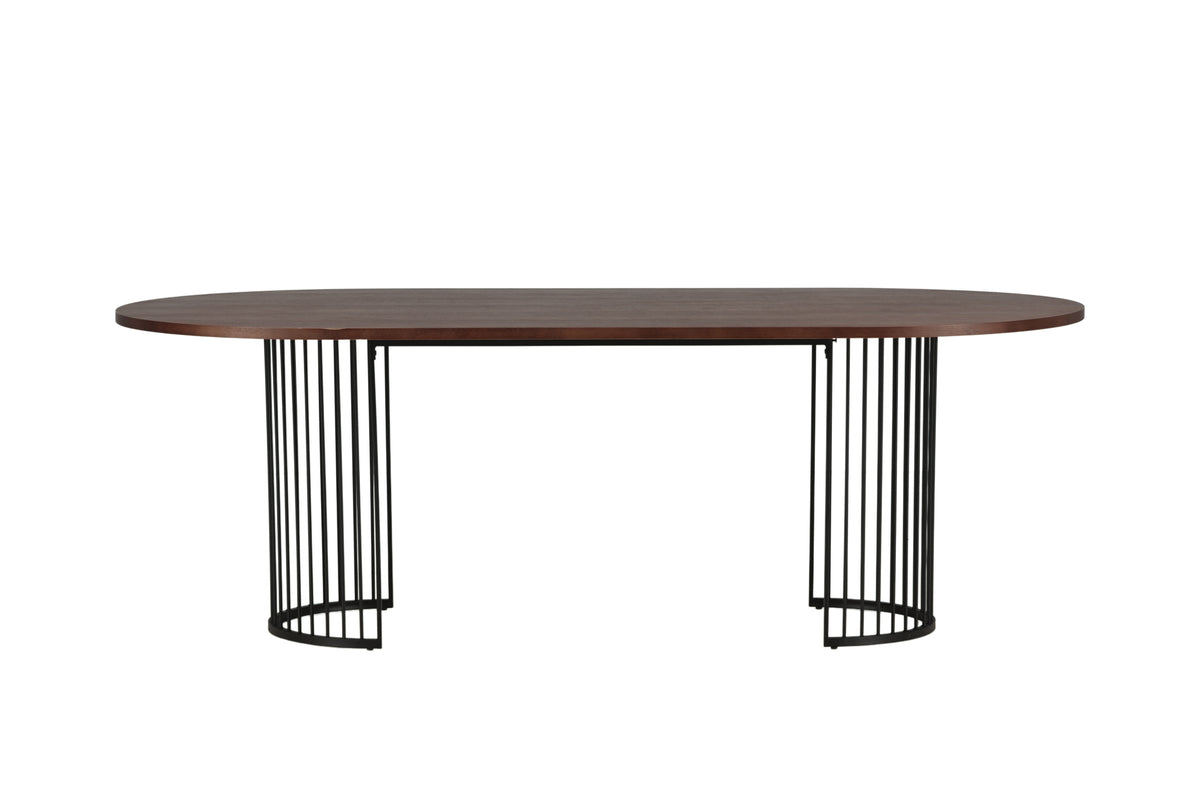 Hamneskär Oval Dining Table 220 x 110 Walnut