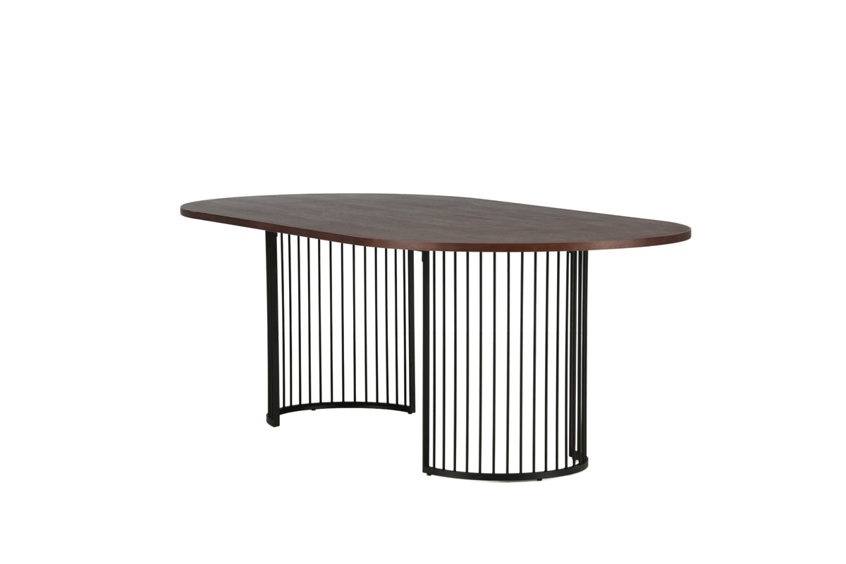 Hamneskär Oval Dining Table 220 x 110 Walnut