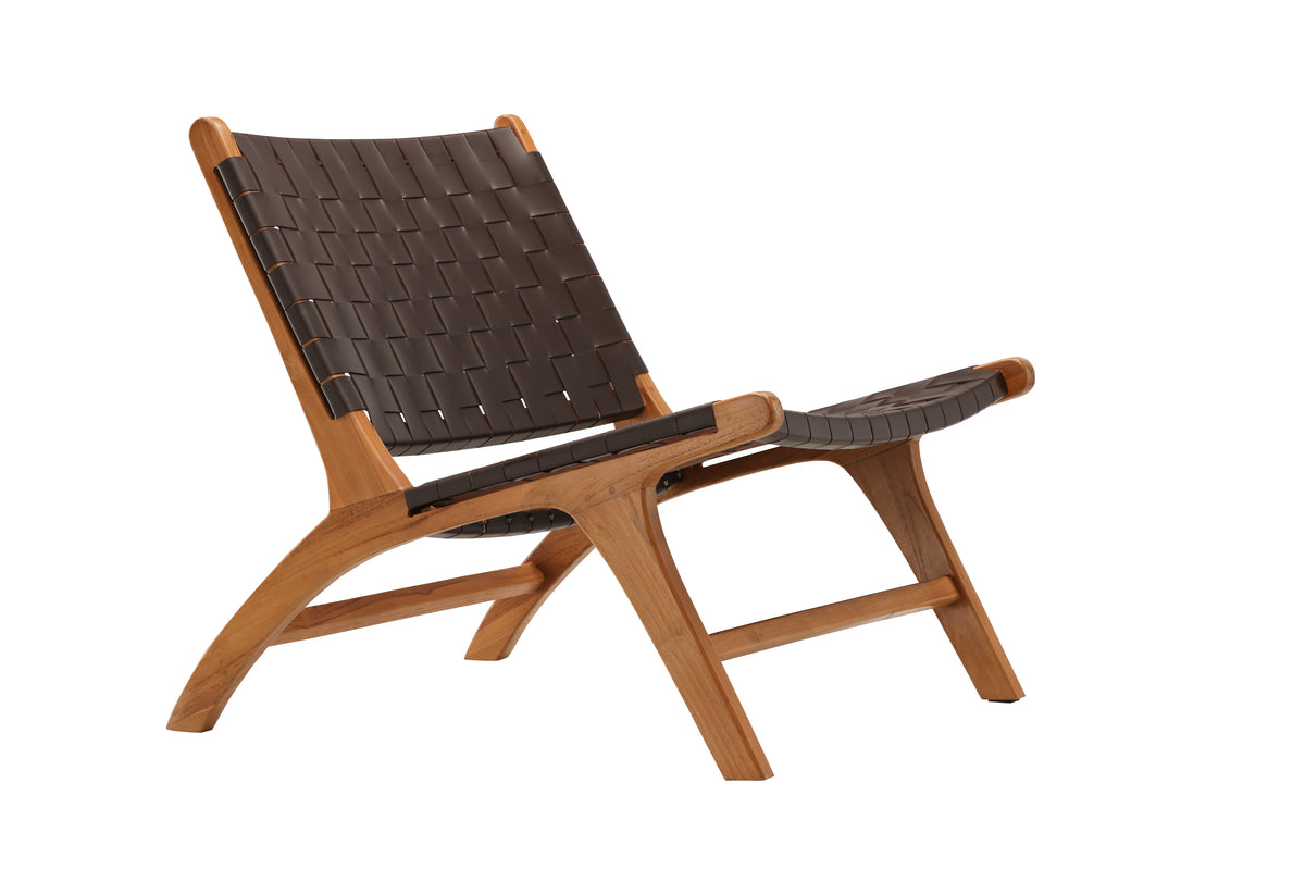 Rike Lounge Chair Brown