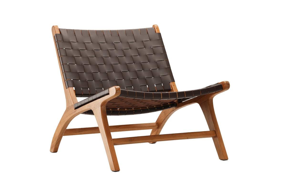 Rike Lounge Chair Brown