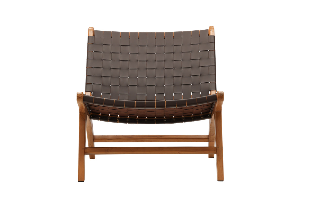 Rike Lounge Chair Brown