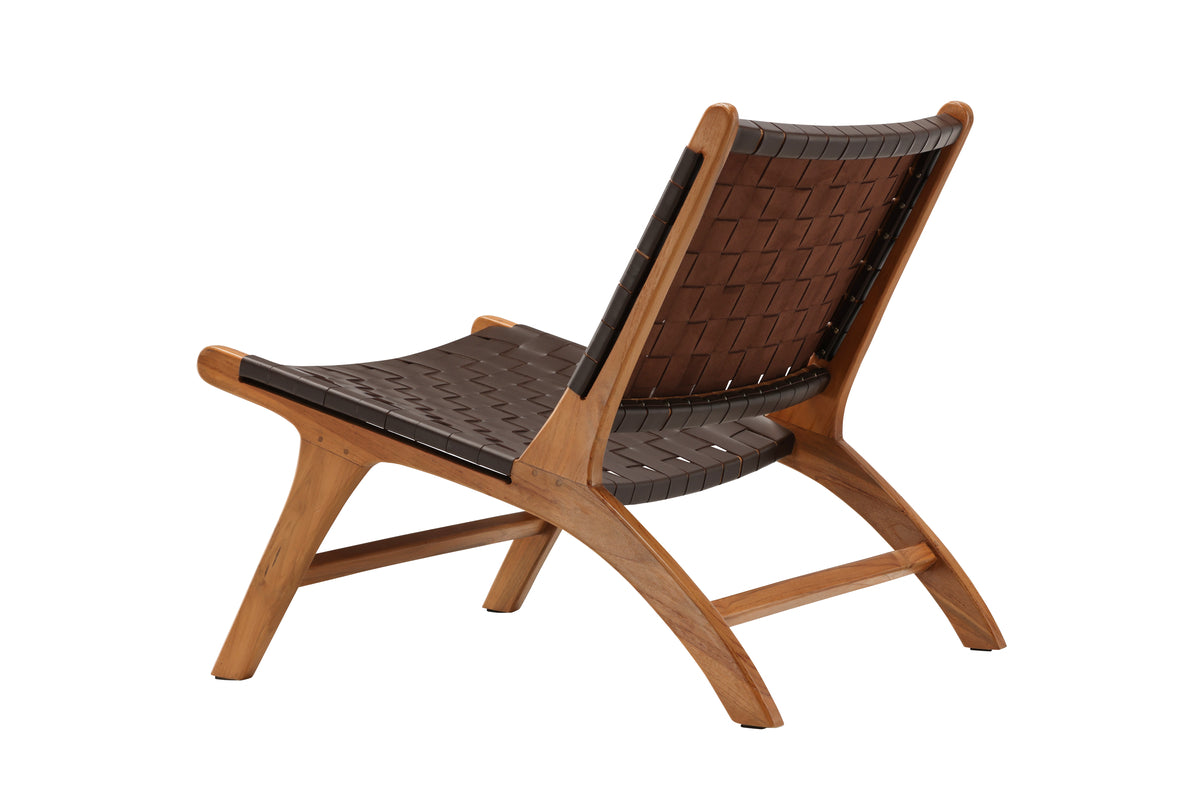 Rike Lounge Chair Brown