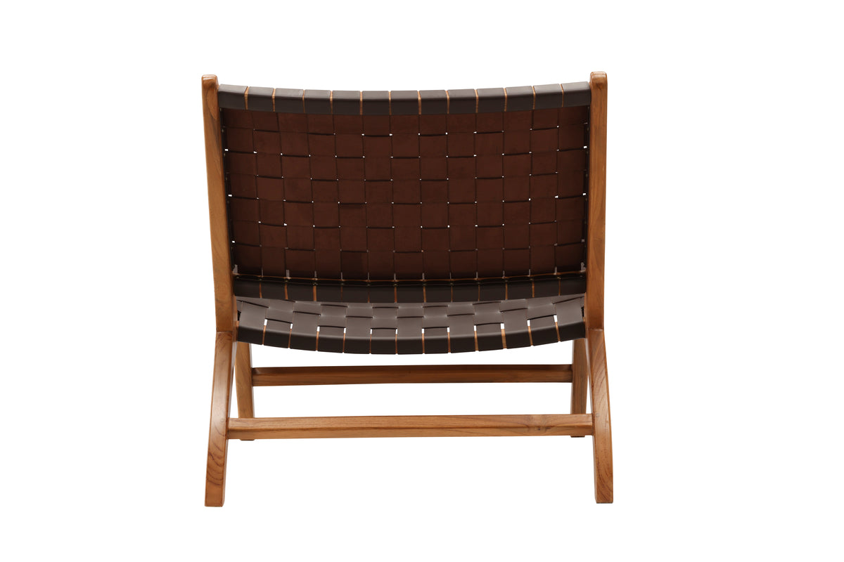 Rike Lounge Chair Brown