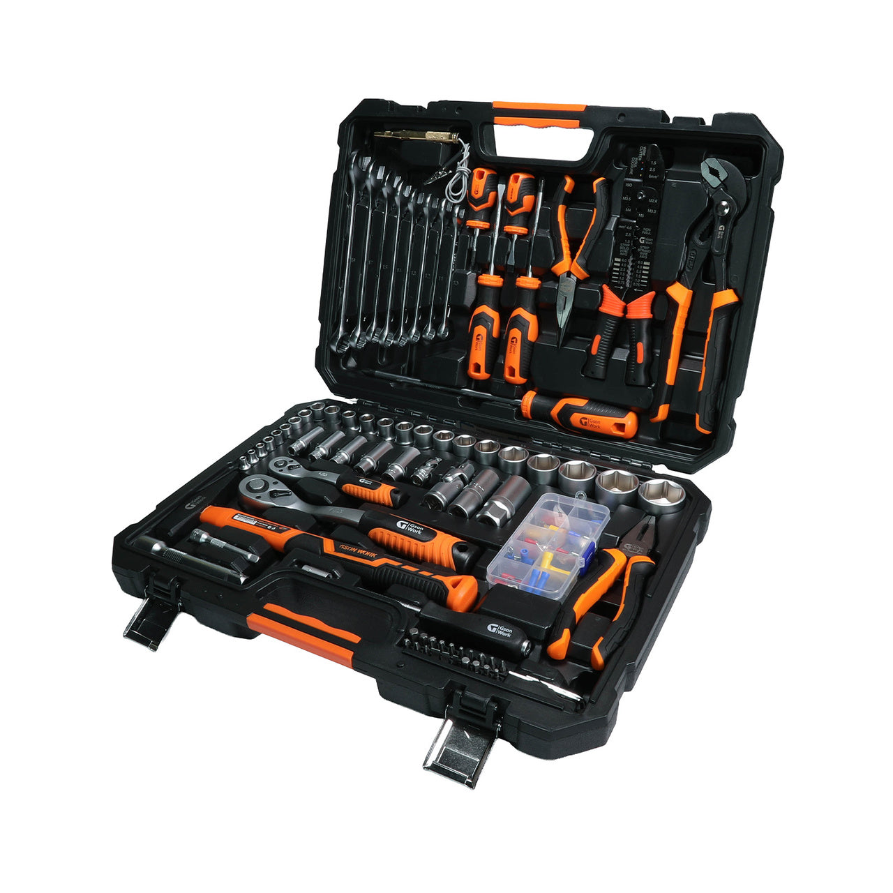 1/4" & 1/2" Dr. Socket Set 105 delar