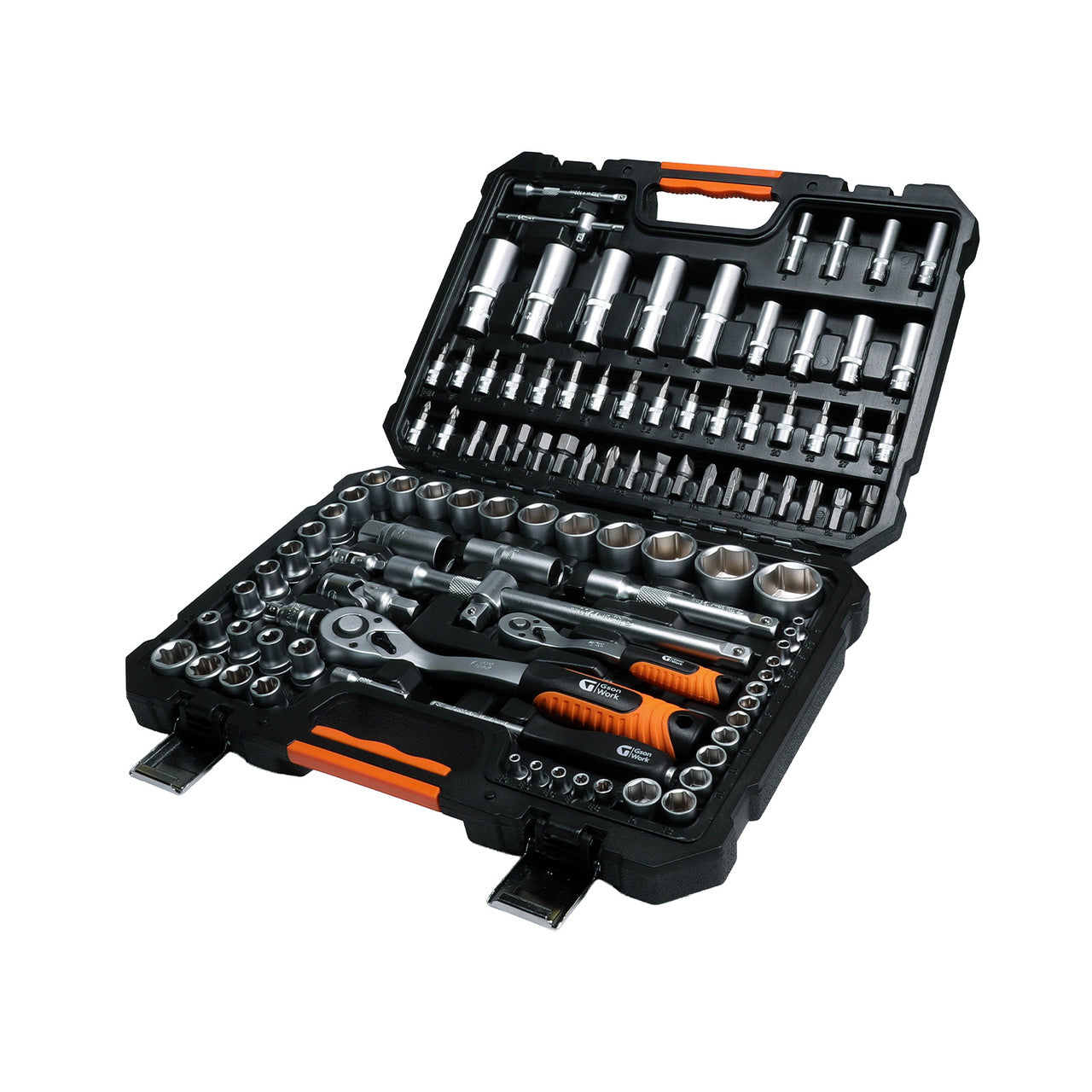 1/4" & 1/2" Dr. Socket Set 108 delar