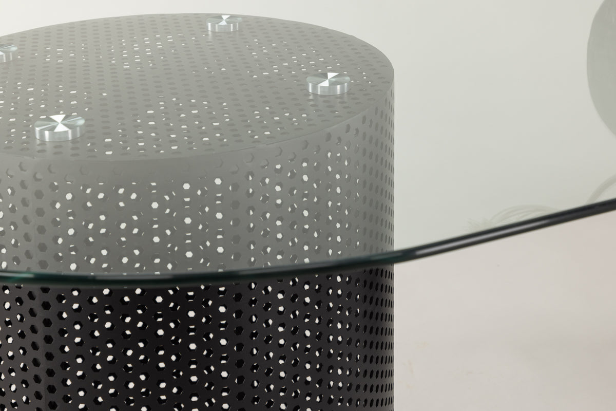 Glasgow x Josefin Lustig Oval Dining Table 200 x 100 Black