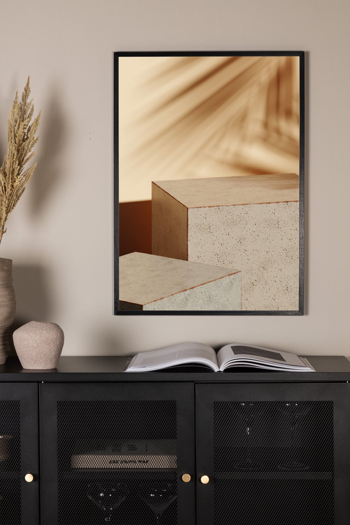 Sunflow Poster Beige