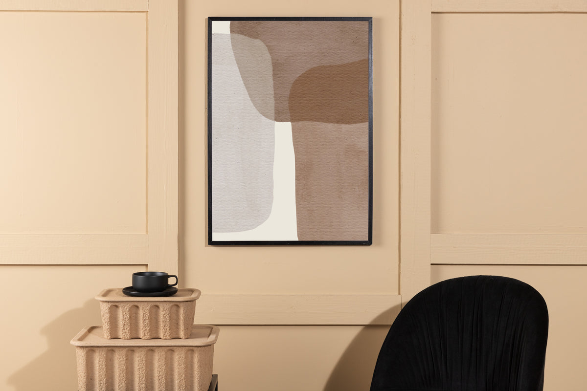 Squares Poster Beige