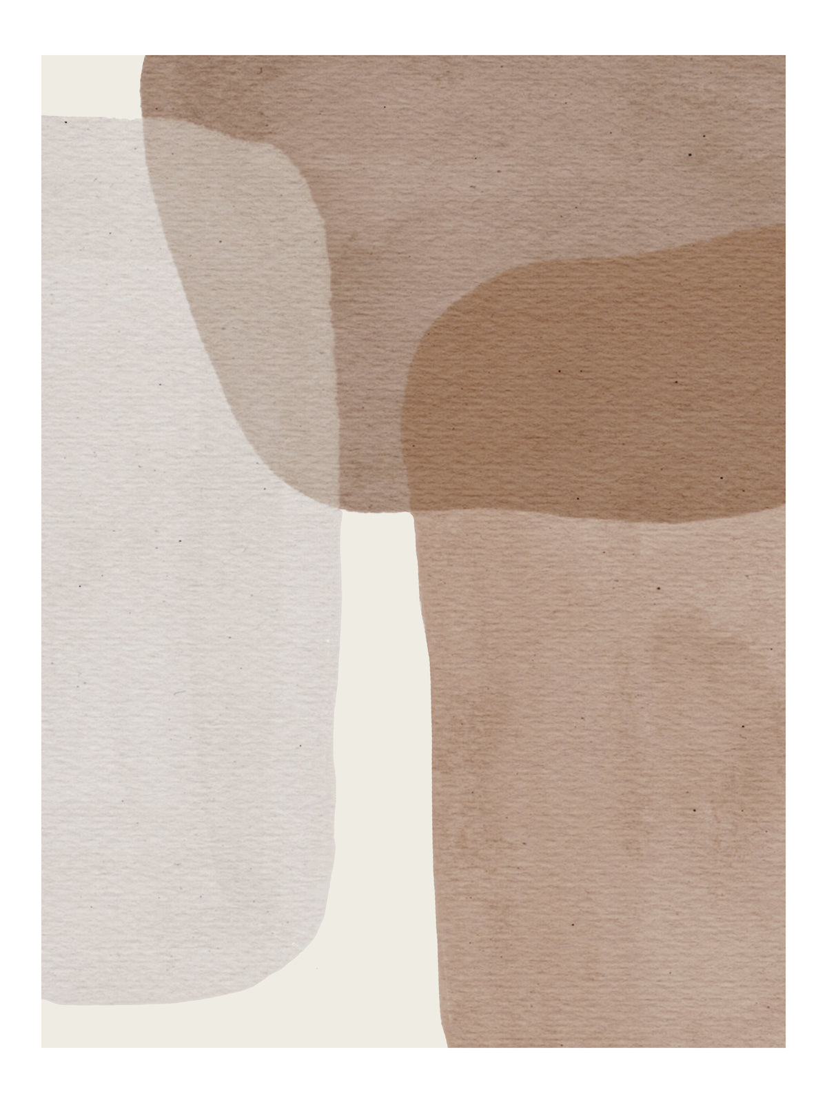 Squares Poster Beige