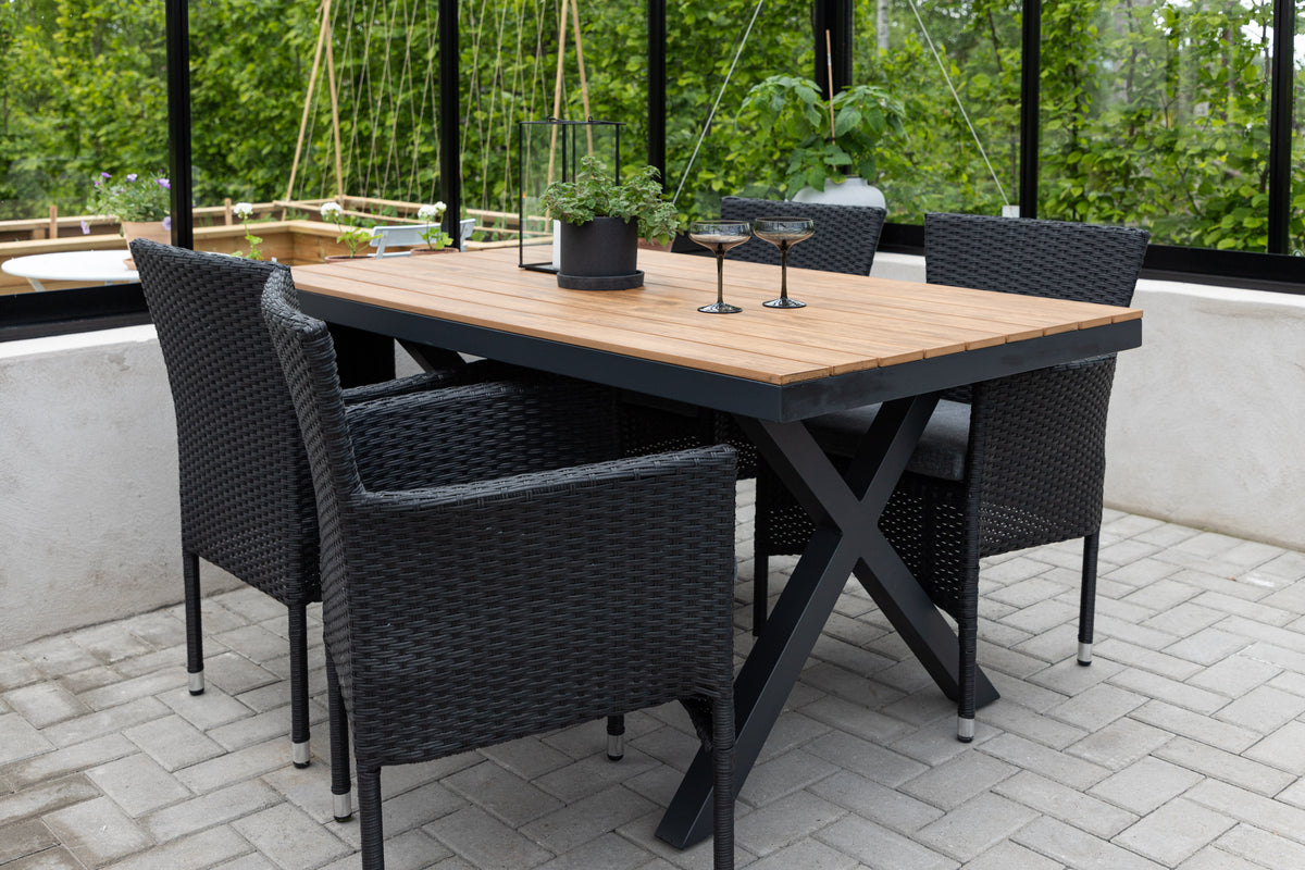 Malina Dining Chair 2-pack Black