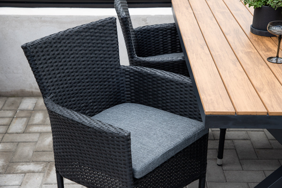 Malina Dining Chair 2-pack Black