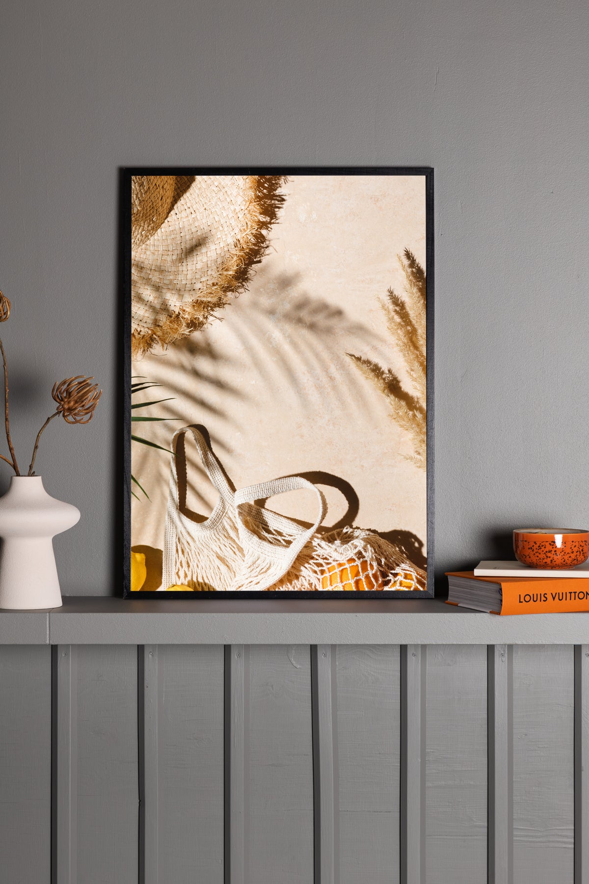 Beach Poster Beige