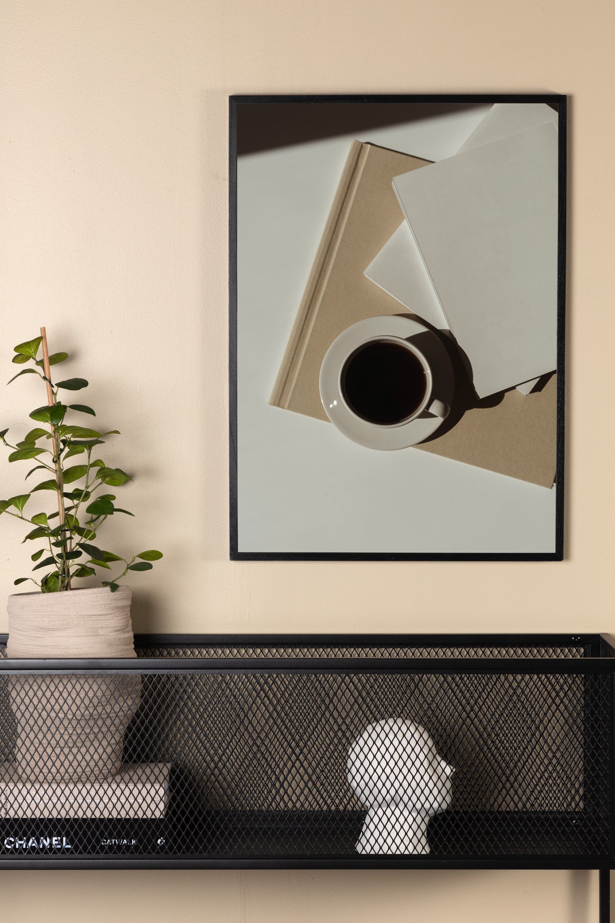 Coffee Poster White
