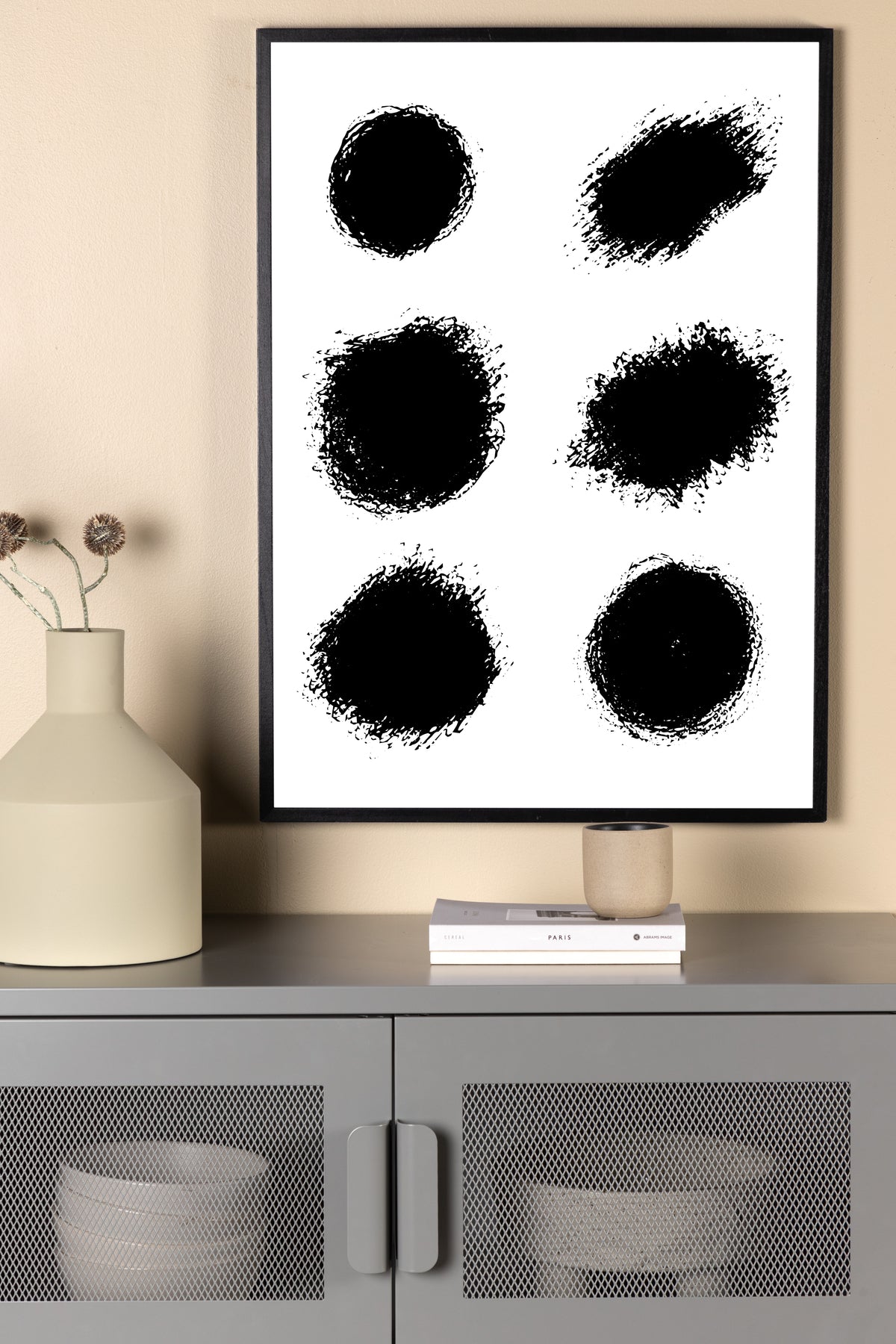 Dots Poster White