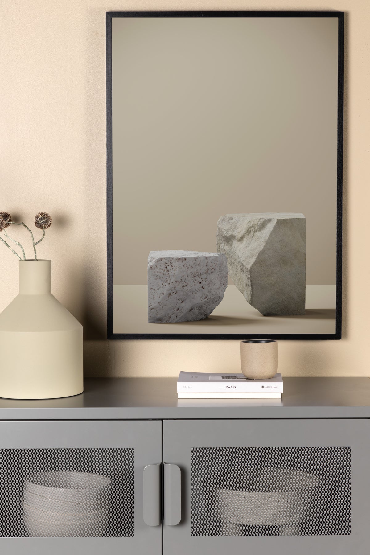 Rocks Poster Beige