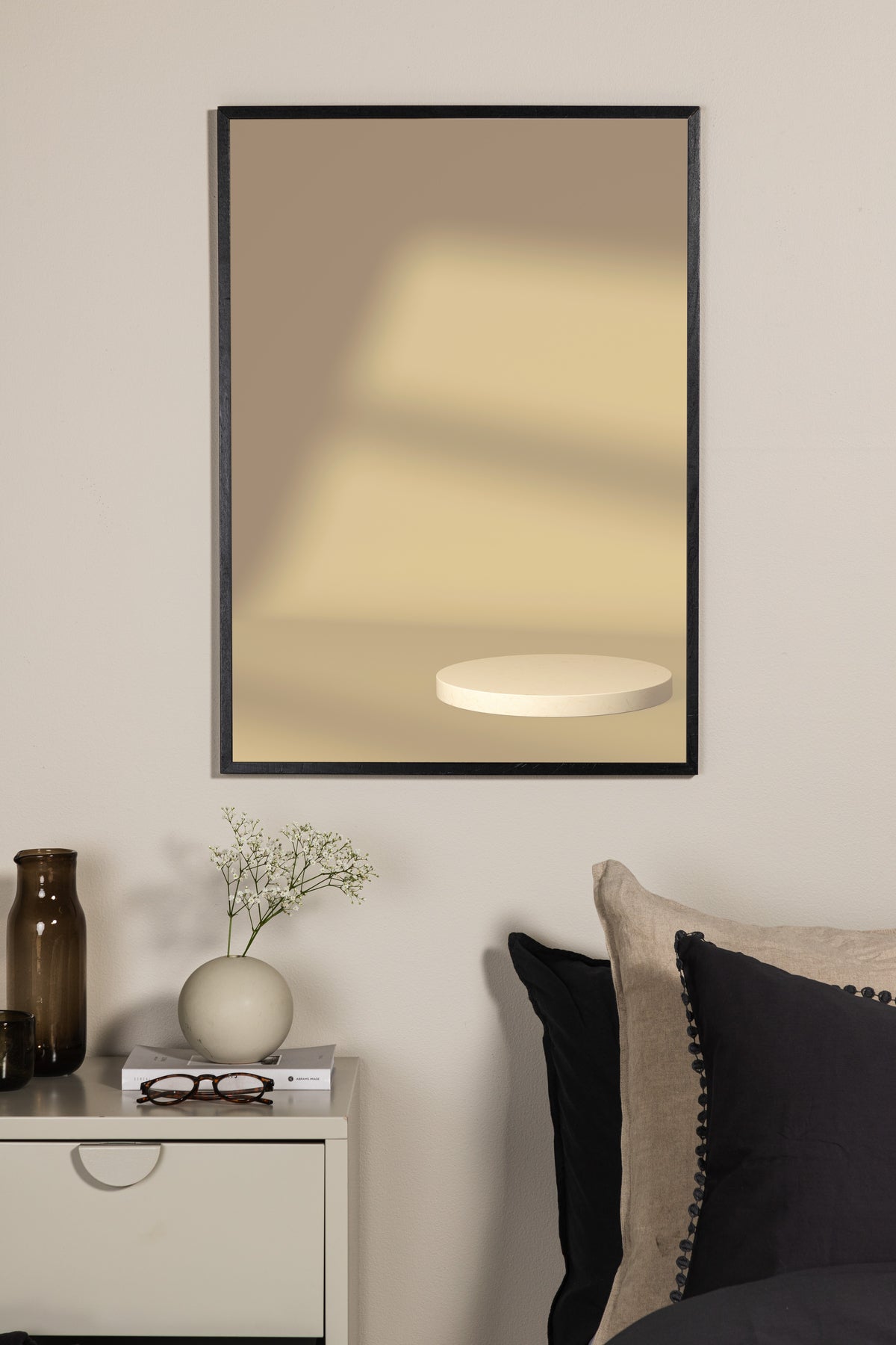 Window light Poster Yellow