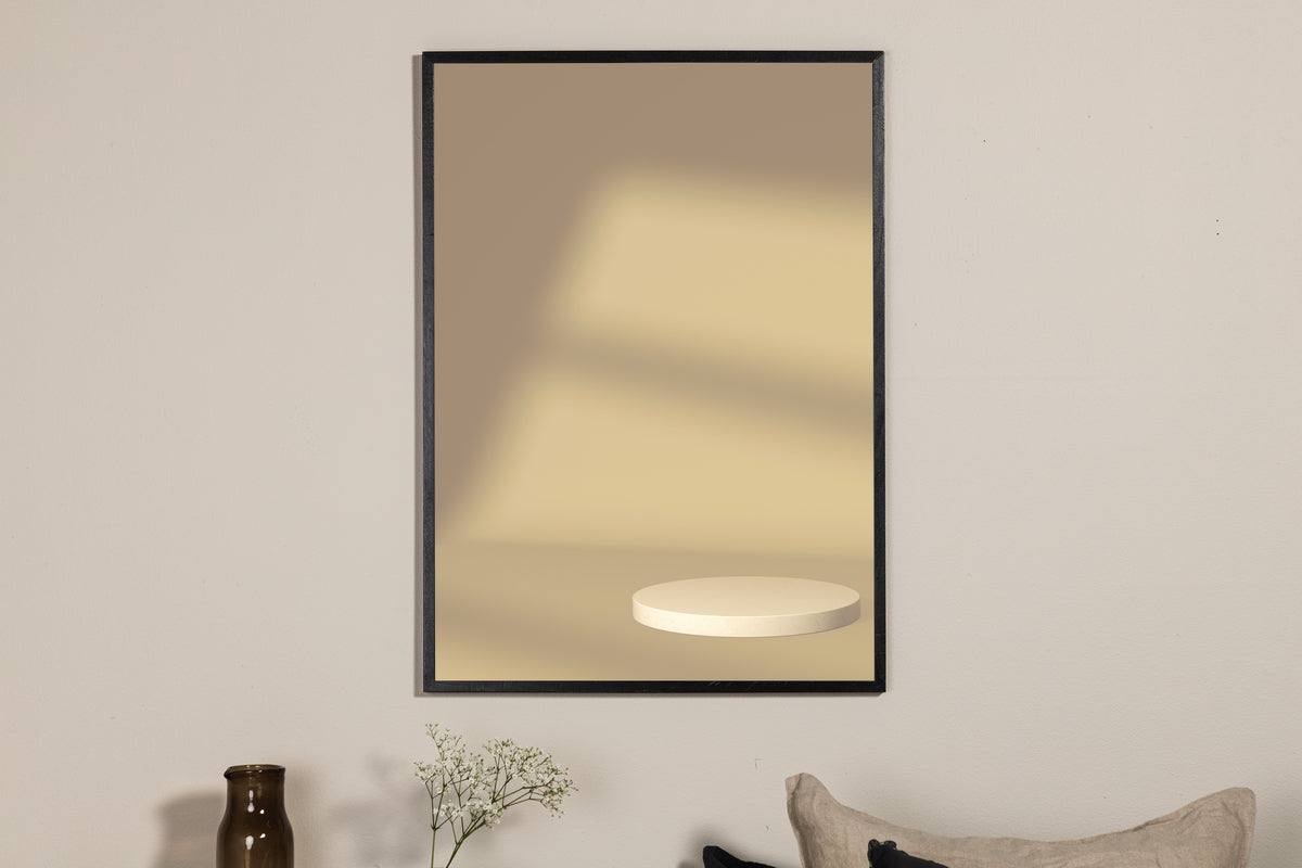 Window light Poster Yellow
