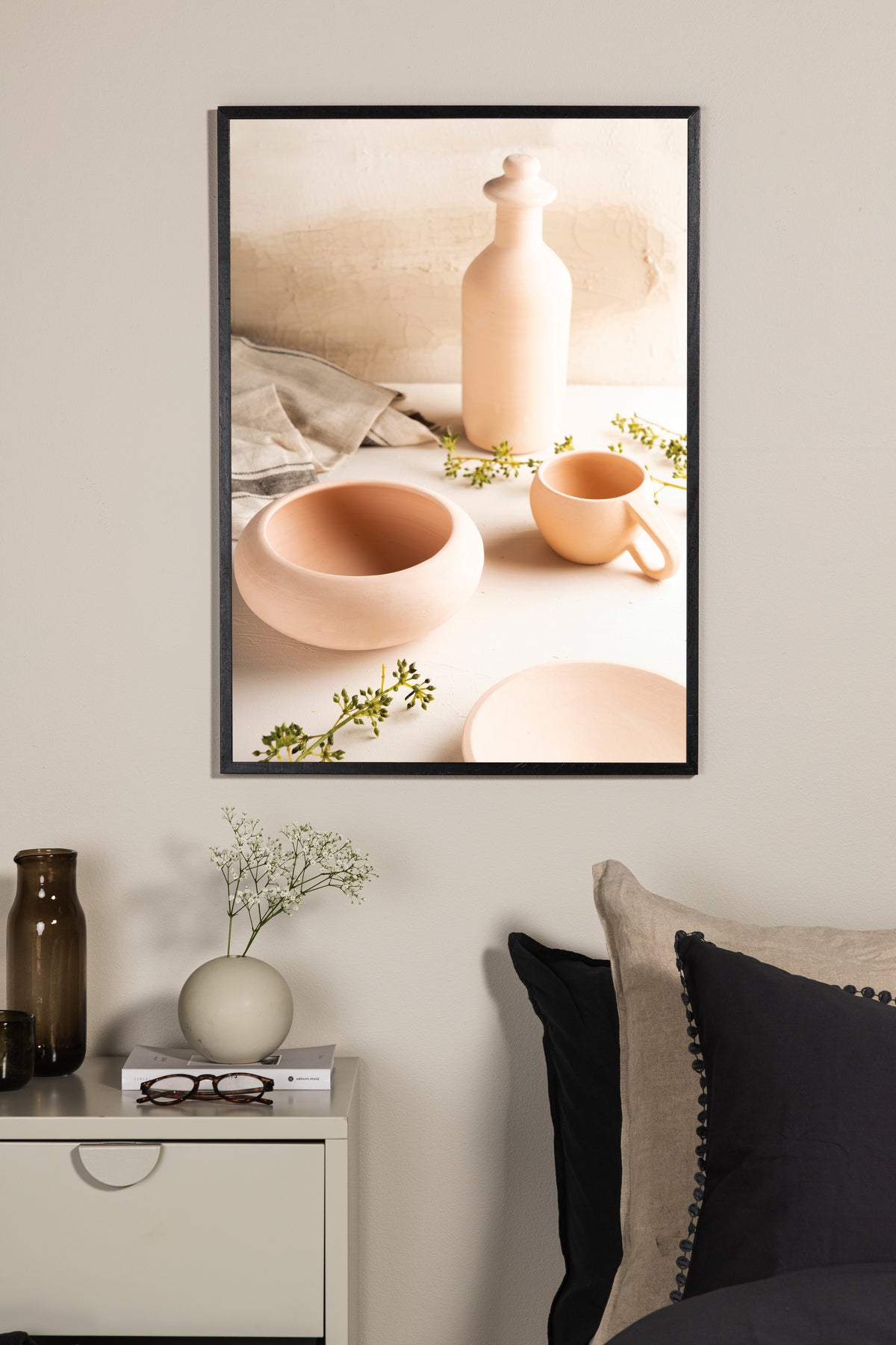 Ceramics Poster Beige