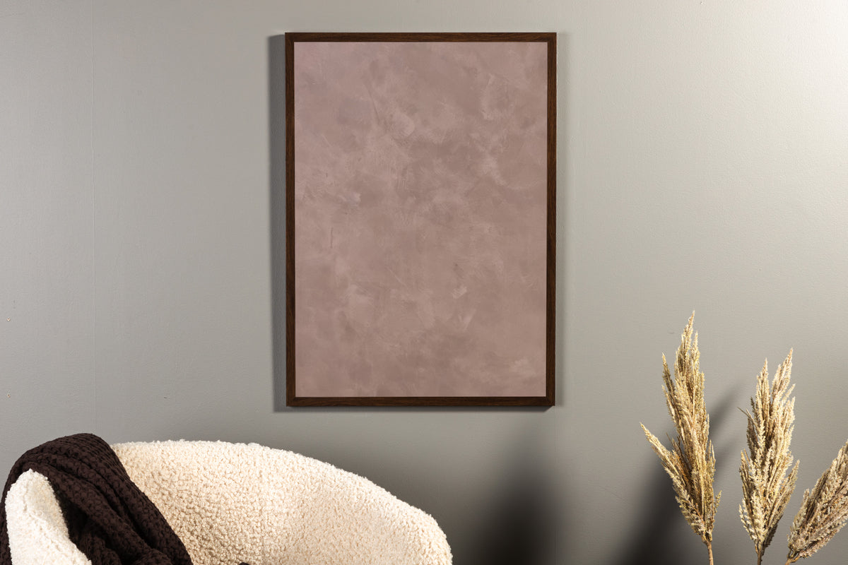 Structure paint Poster Brown