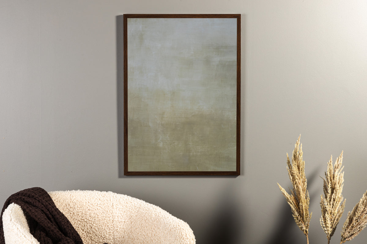 Painted art Poster Green