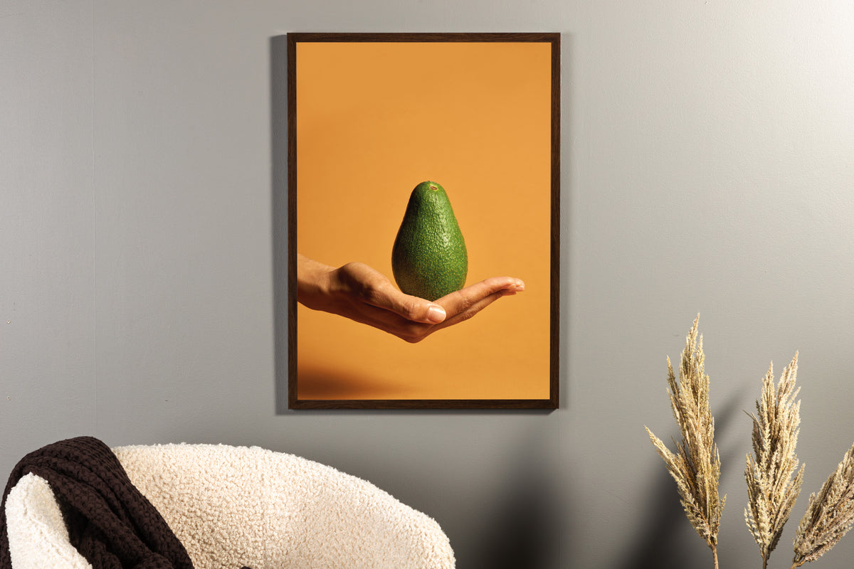 Avocado Poster Orange