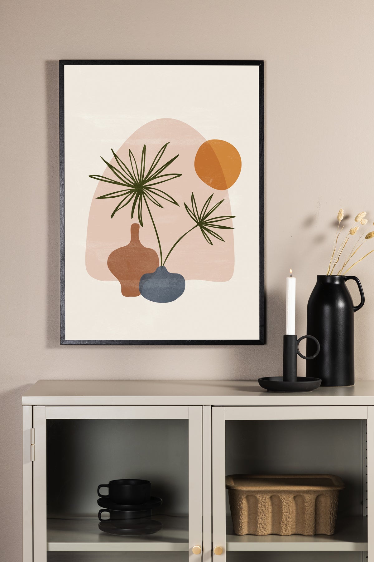 Wonderland Poster Beige