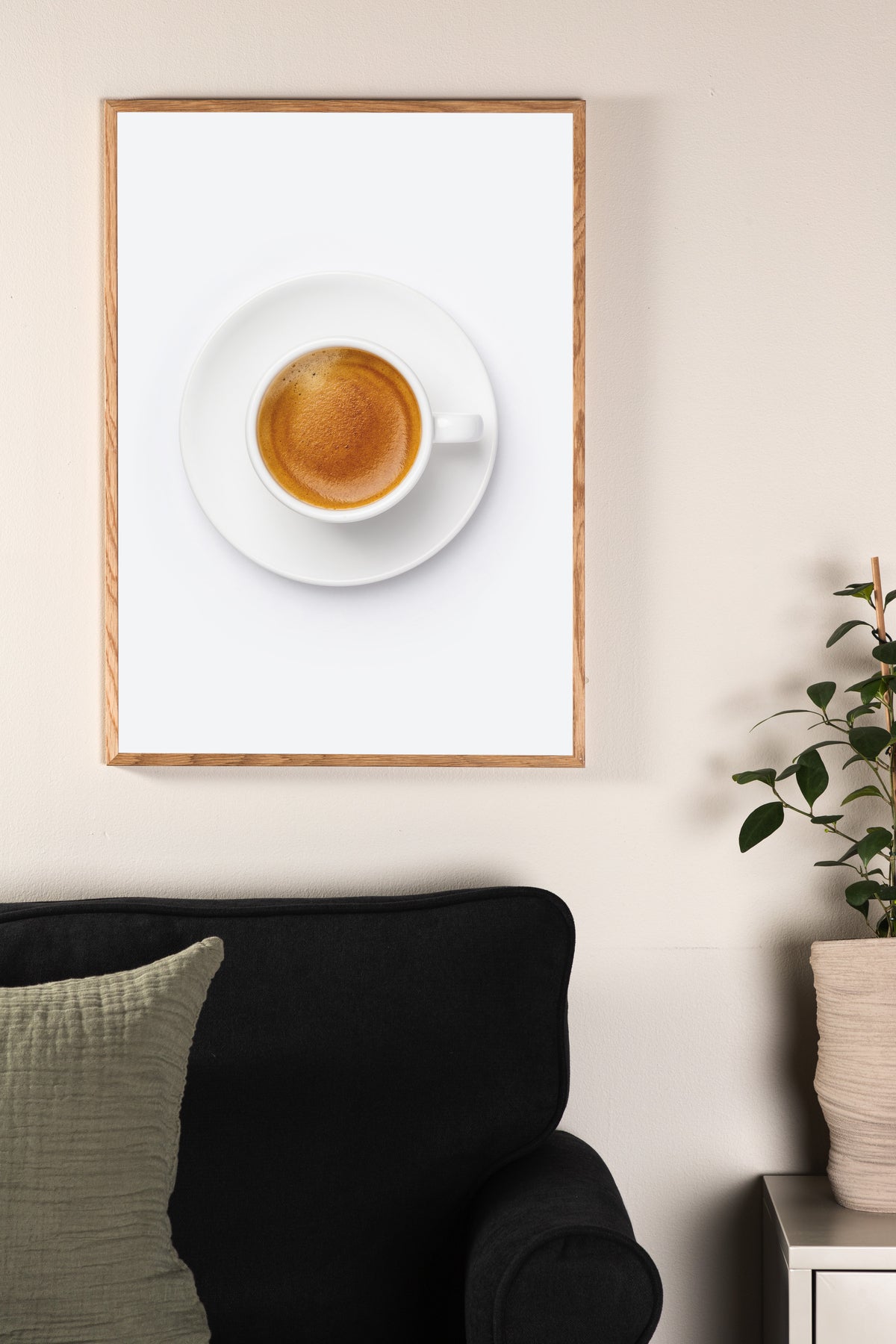 Skimmed coffee Poster Brown