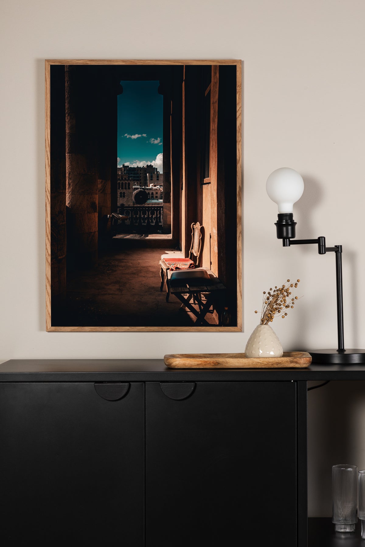 Tunnel vision Poster Brown