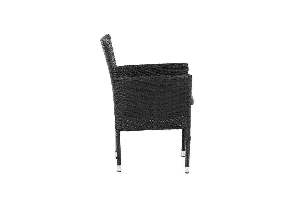 Malina Dining Chair 2-pack Black