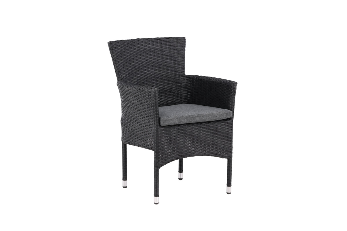 Malina Dining Chair 2-pack Black