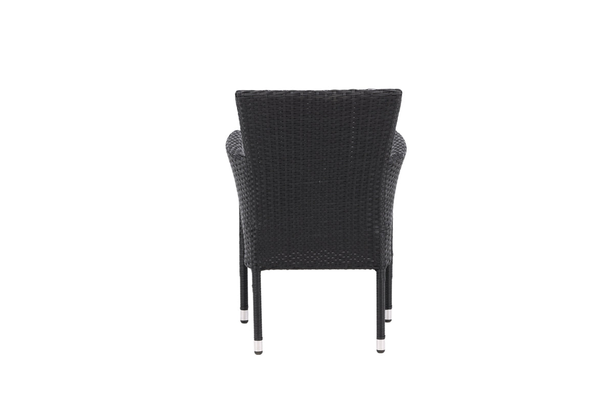 Malina Dining Chair 2-pack Black