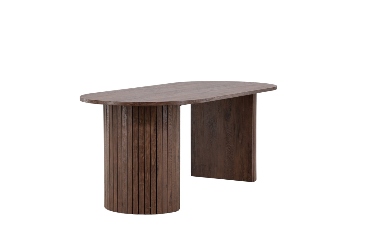 Härön Oval Dining Table 200 x 90 Mocca