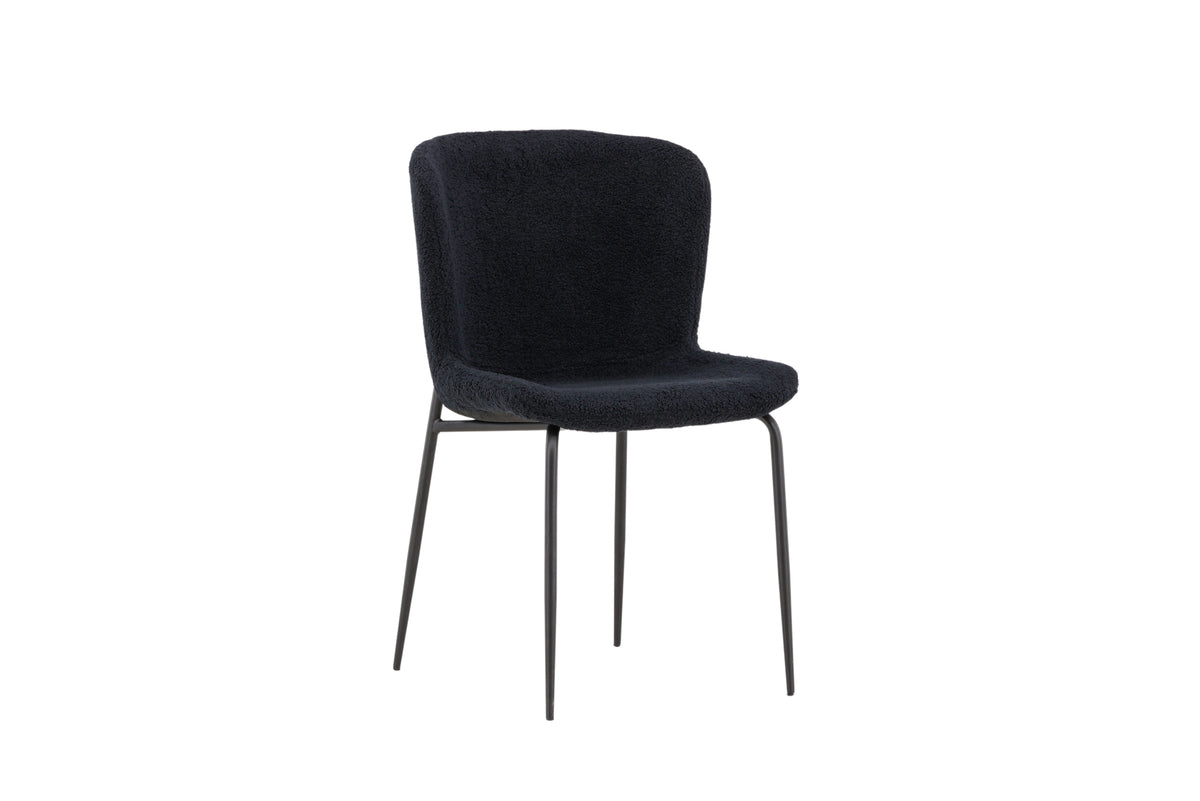 Modesto Dining Chair 2-pack Black