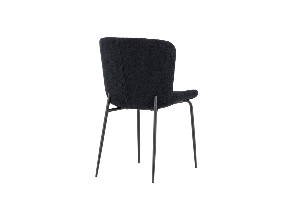 Modesto Dining Chair 2-pack Black