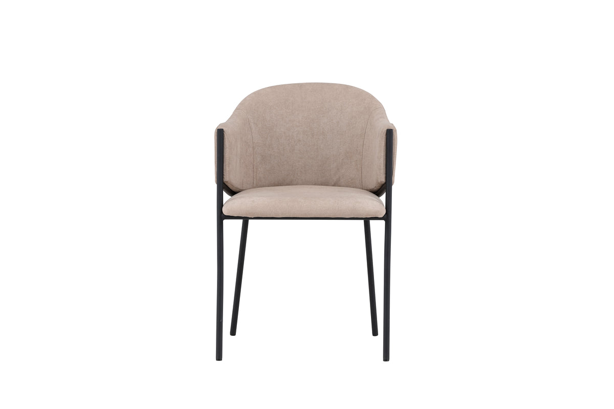 Evelina Dining Chair 2-pack Beige